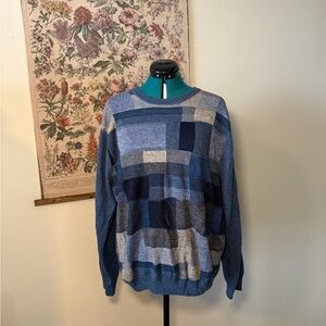 Vintage Patchwork Sweater